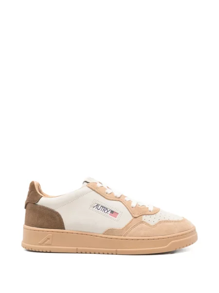 Sneakerși Autry cu șireturi din dantelă