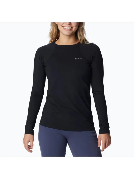 Termo tričko longsleeve Columbia Midweight Stretch black černé