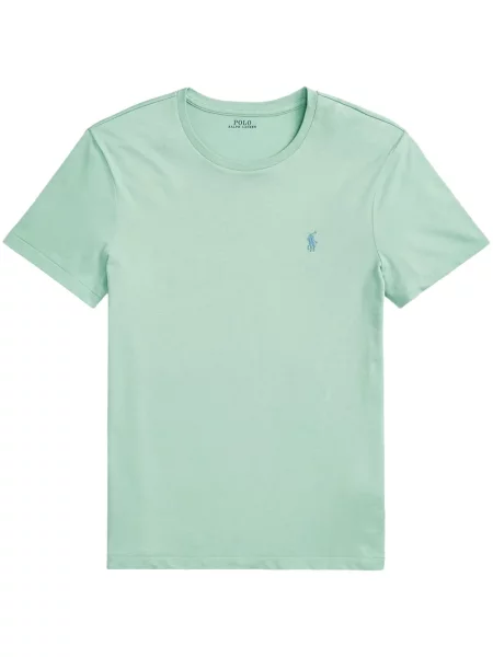 Αρκουδάκι polo Polo Ralph Lauren υφαίνω διαγωνίως με σχέδιο μπλε
