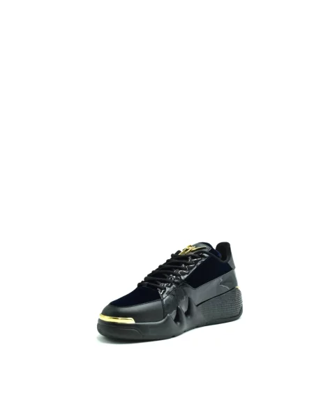 Sneakersy Giuseppe Zanotti skórzane czarne