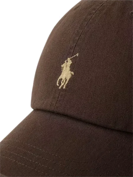 Fleece polo Polo Ralph Lauren μπλε