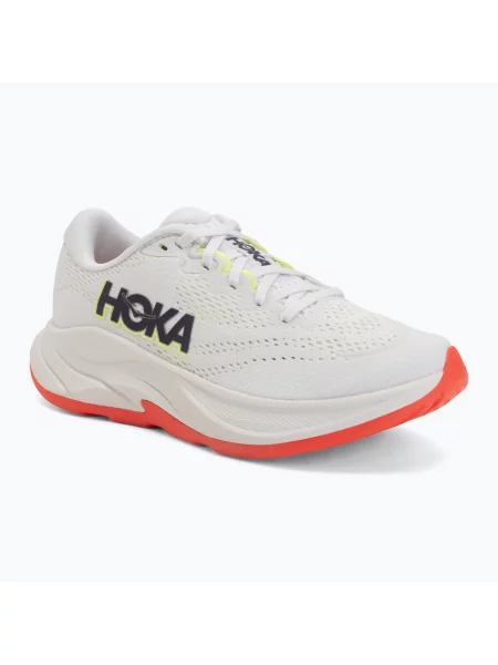 Дамски обувки за бягане HOKA Rincon 4 frost/neon yuzu бяло