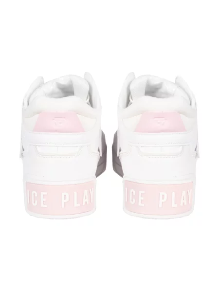 Sneakersy Ice Play skórzane białe