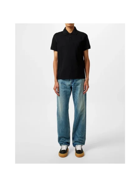 Koszulka polo Saint Laurent czarna