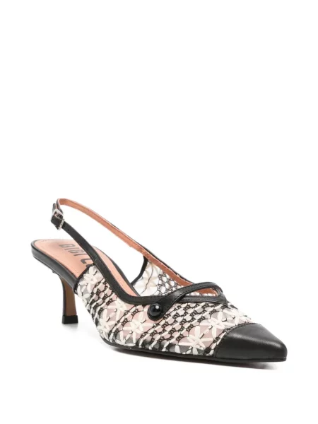 Pantofi cu toc Bibi Lou cu model floral