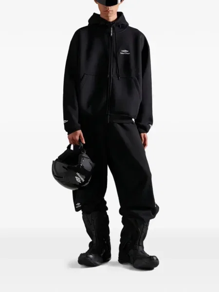 Hanorac cu glugă Balenciaga negru