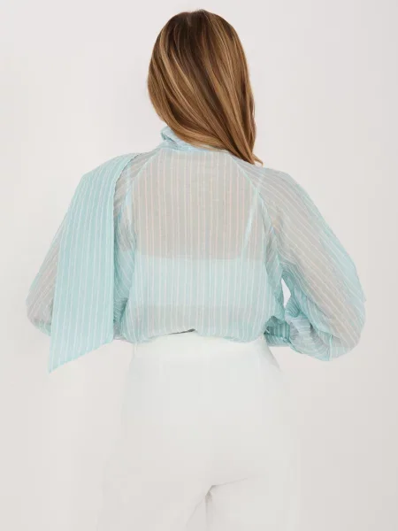 Gulerat cămașă Italy Moda alb