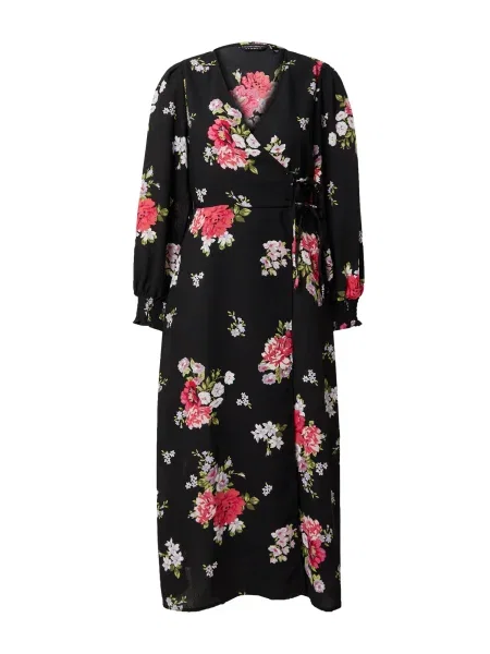 Dorothy Perkins Šaty zelená / pink / černá bílá