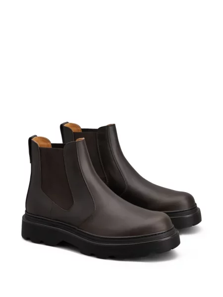 Botine chelsea Tod's din piele maro