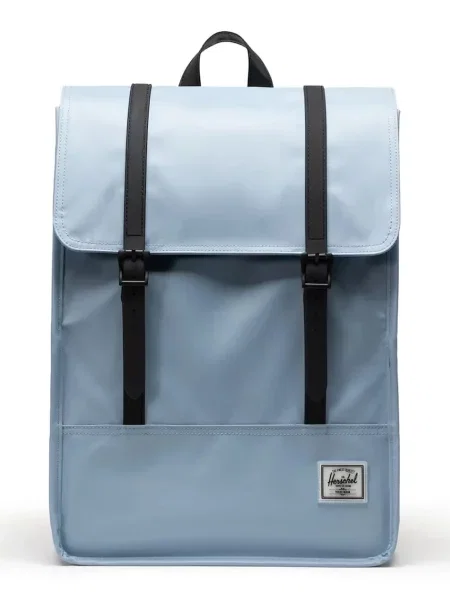 Раница Herschel Survey Backpack голям с изчистен дизайн синьо