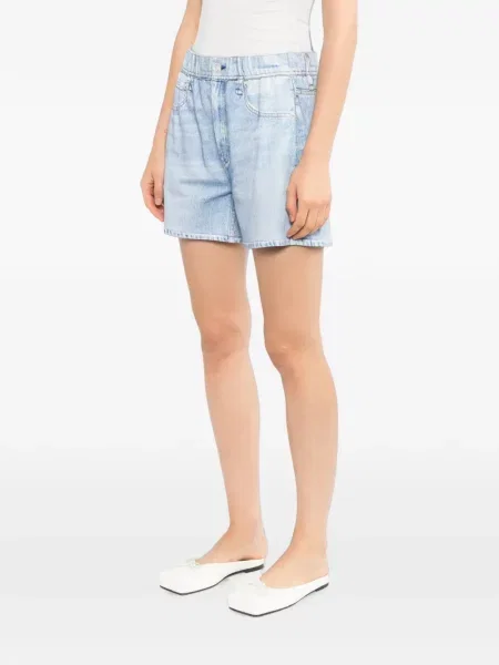 Pantaloni scurți Rag & Bone de drumeție albastru
