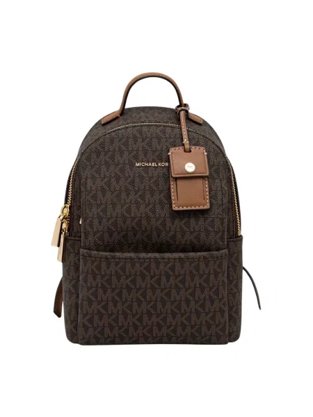 Plecak Michael Michael Kors skórzany brązowy