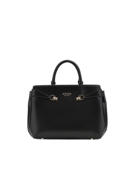 GUESS Geantă de umăr Lorelei Girlfriend S' negru