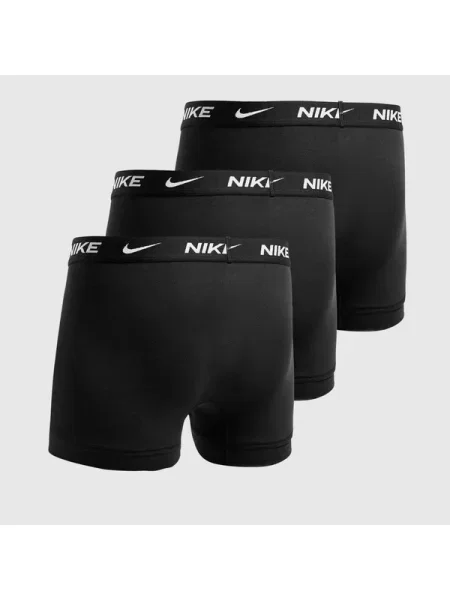 Boxerky Nike Everyday Cotton Stretch Trunk černé