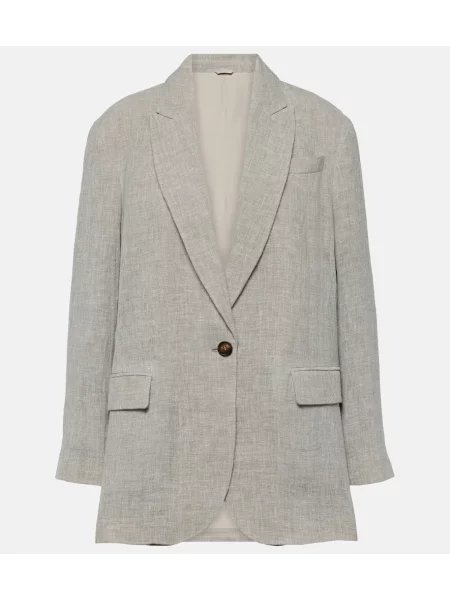 Sacou Brunello Cucinelli de in gri