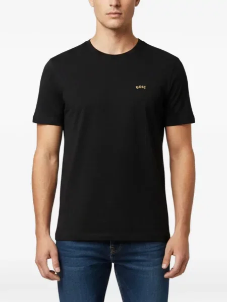 Tricou Boss cu imagine negru