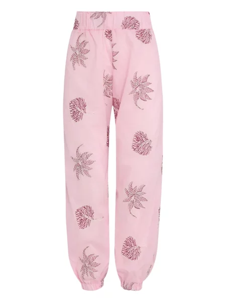 Spodnie Brigitte z nadrukiem różowe
