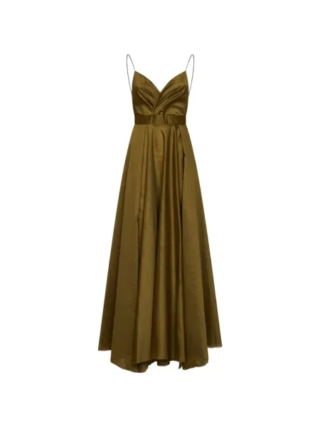 Rochie maxi Blanca Vita plic verde