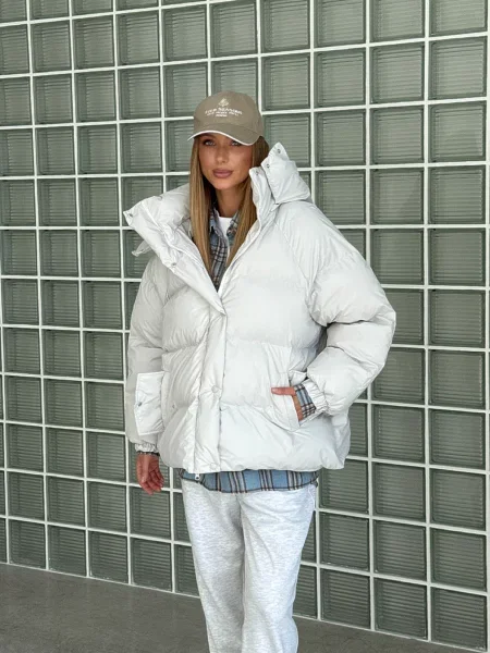 Зимова куртка Milirud нейлон/поліестер білий