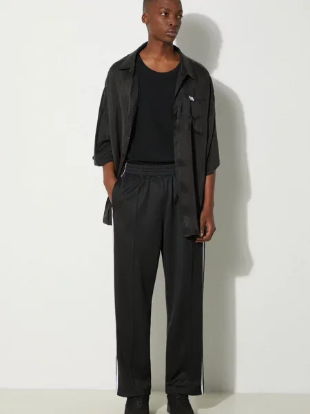 Παντελόνι adidas Originals Adicolor Baggy Fit Firebird Pant μαύρο