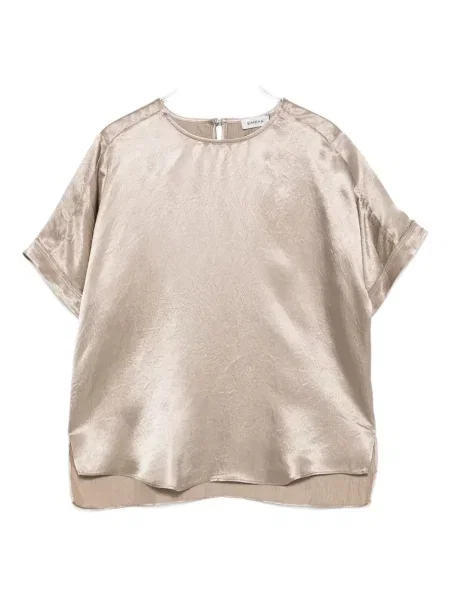 Satynowa krótka bluzka Simkhai