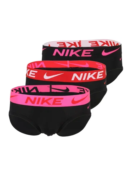 NIKE Underwear Spodnje hlačke svetlo roza / rdeča bela črna