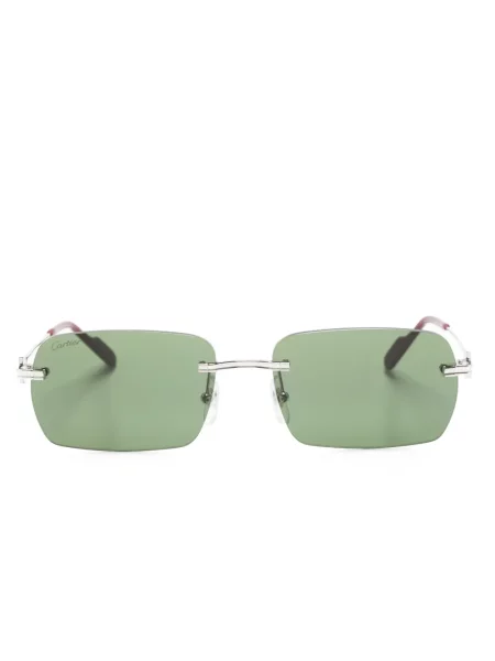 Ochelari de soare Cartier Eyewear argintiu