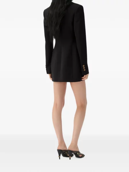 Sacou Versace de lână negru