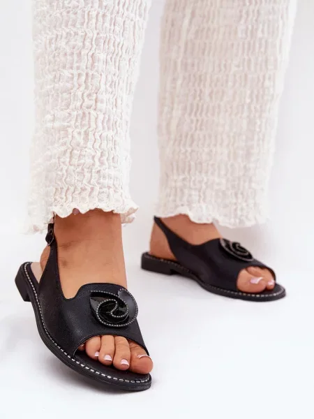 Sandale S. Barski negru