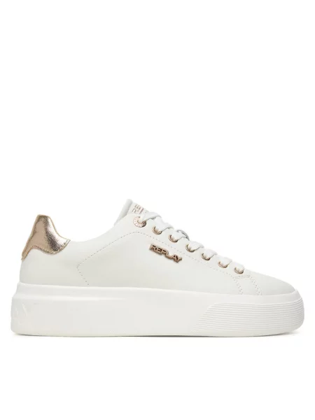 Sneakersy REPLAY białe