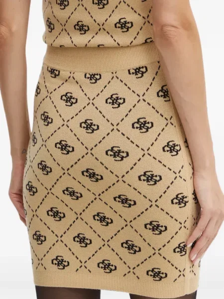 Fusta mini Guess tricotate