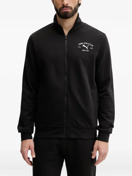 Pulover Puma cu imagine negru