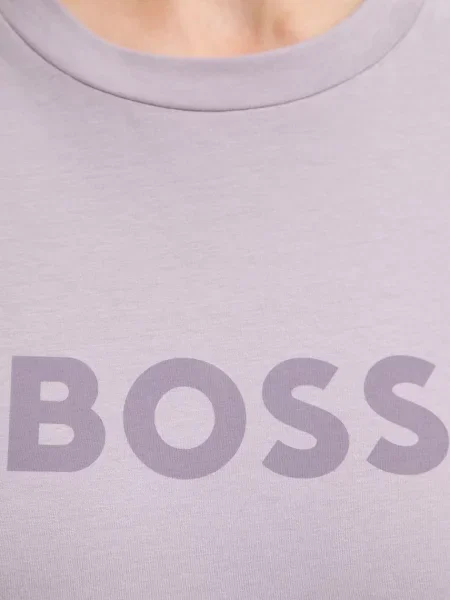 Футболка Boss Orange фиолетовая