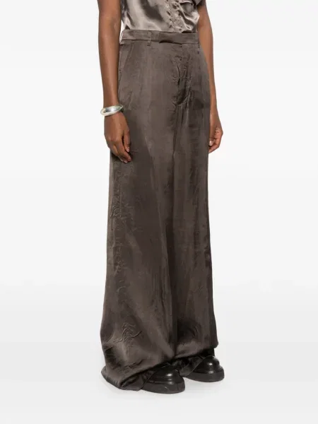 Pantaloni Rick Owens evazate maro