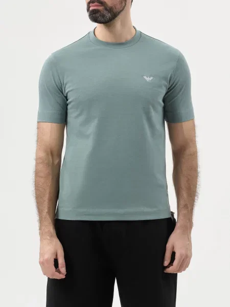Футболка Emporio Armani зелена