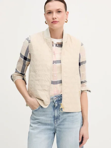 Barbour vestă Roeburn bej