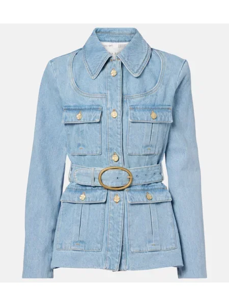 Geacă de blugi Nina Ricci albastru