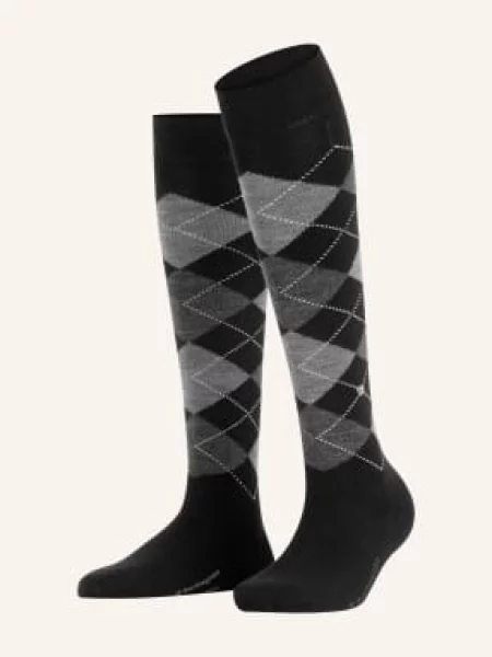 Burlington Podkolenky Marylebone black černé