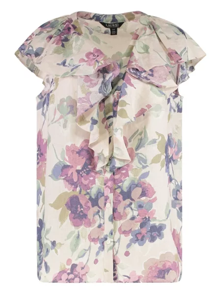 Bluză Lauren Ralph Lauren cu model floral