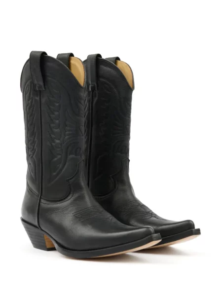 Botine Mm6 Maison Margiela cowboy negru
