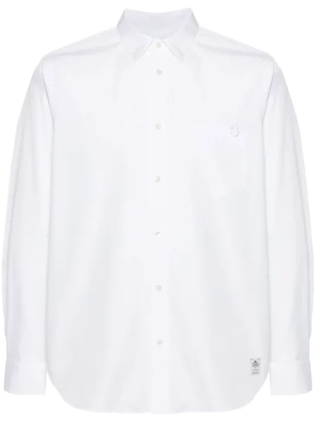 Риза Sacai бяло
