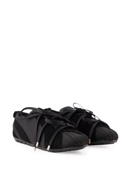 Sneakerși Simone Rocha din satin negru