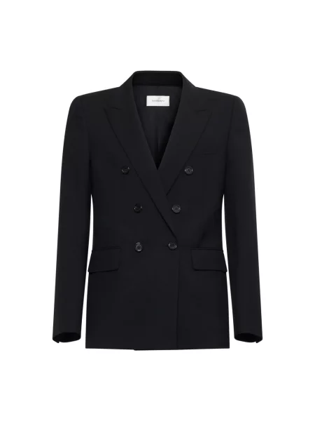 Marynarka Saint Laurent wełniana czarna