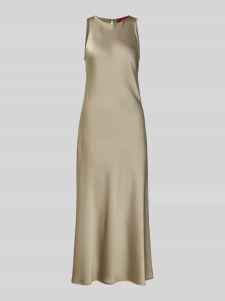 Sukienka koktajlowa o linii A o kroju bez rękawów model ‘KAISER’ Max&co.