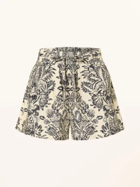 Ulla Johnson Szorty Rowan weiss granatowe