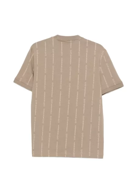 Tricou Ea7 Emporio Armani cu dungi