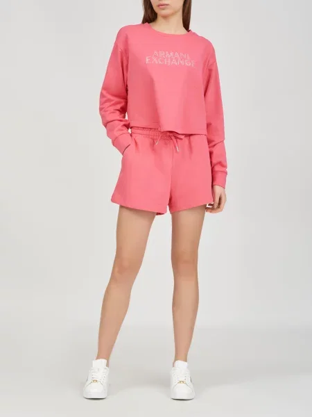 Свитер Armani Exchange розовый