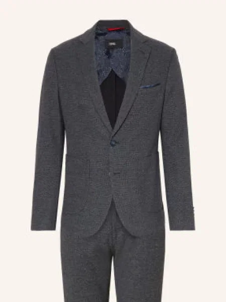 Cinque Garnitur Z Dżerseju Cidue Extra Slim Fit blau granatowy