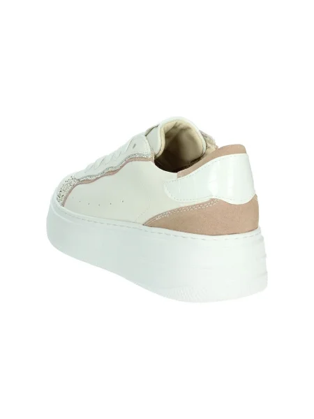 Pantofi Keys alb