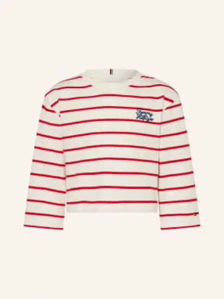 Tommy Hilfiger Koszulka Z Długim Rękawem weiss biała